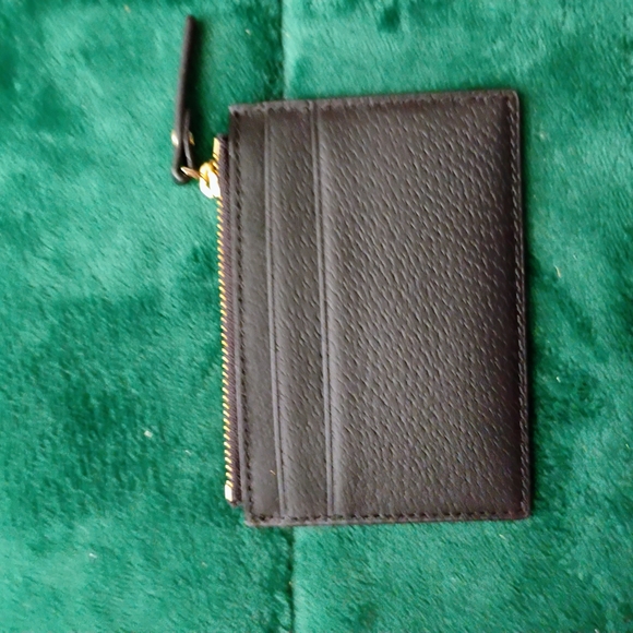 Kate Spade Black Leather Card Holder - Picture 2 of 2